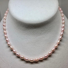 Load image into Gallery viewer, Lovely Natural Pink Freshwater Pearl Necklace 200016 - PremiumBead Primary Image 1
