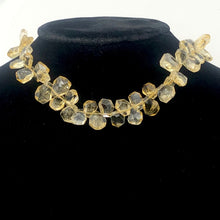 Load image into Gallery viewer, Citrine Faceted Briolette Bead Strand | 13x11 to 11x8x5mm | Golden | 55g |

