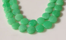 Load image into Gallery viewer, Radiant 2 Natural Chrysoprase Agate 12x5mm Coin Beads 9574A - PremiumBead Primary Image 1
