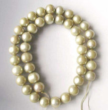 Load image into Gallery viewer, 9mm Nearround Pistachio Ice Green FW Pearl 8&quot; Strand 9981HS - PremiumBead Primary Image 1
