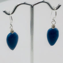 Load image into Gallery viewer, Lapis Lazuli and Sterling Silver Earrings | 1 5/8&quot; (Long) | Blue | 1 Pair |
