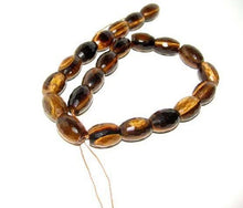 Load image into Gallery viewer, Glam Gold &amp; Black Faceted Tigereye | 18x13mm | Bronze/Black |Barrel | 2 beads | - PremiumBead Alternate Image 2
