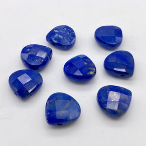Natural, Untreated Lapis Lazuli Flat Faceted Briolette Bead Strand 106856 - PremiumBead Alternate Image 6