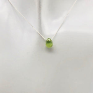 Peridot Faceted Briolette Bead | 1.1 cts | 7x5x3mm | Green | 1 bead | - PremiumBead Alternate Image 5