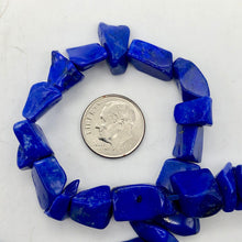 Load image into Gallery viewer, Stunning! Natural Gem Quality Lapis Lazuli Bead Strand!| 42 beads | 11x10x6mm | - PremiumBead Alternate Image 2
