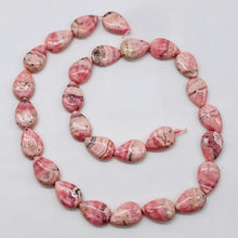 Load image into Gallery viewer, Sweet Pink Rhodochrosite 15x10mm Teardrop Bead Strand
