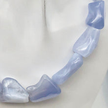 Load image into Gallery viewer, Blue Chalcedony Pendant 16 Bead Strand - PremiumBead Alternate Image 6
