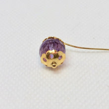 Load image into Gallery viewer, 2 Precious 22K Vermeil Lacy 3x9mm Bead Caps 008587 - PremiumBead Alternate Image 4
