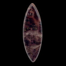 Load image into Gallery viewer, Unique Red Apache Jasper Marquis Centerpiece Bead 8281A
