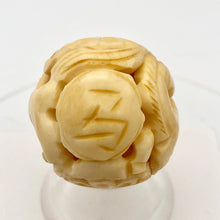 Load image into Gallery viewer, Chinese Zodiac Year of the Horse Waterbuffalo Bone Bead | 30mm| Cream| 1 Bead | - PremiumBead Alternate Image 6
