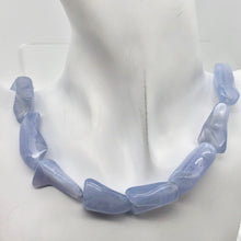 Load image into Gallery viewer, Blue Chalcedony Pendant Bead Strand - PremiumBead Alternate Image 2
