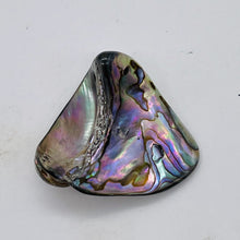 Load image into Gallery viewer, Abalone Hinge Shell | 38x42x12to 36x38x11mm | Silver Pink | 1 Pendant Bead |
