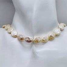 Load image into Gallery viewer, 14 Designer Dream 14x10x4mm Cream Oval Coin Pearls 3913HS

