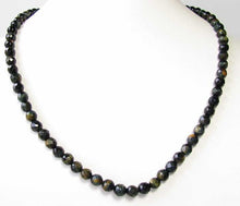 Load image into Gallery viewer, Flash Midnight Tigereye 6mm Faceted Bead Strand 110240 - PremiumBead Alternate Image 2
