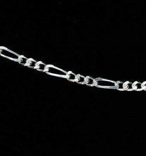 Load image into Gallery viewer, Italian! 16&quot; Silver Figaro Chain Necklace 10032A - PremiumBead Alternate Image 4
