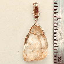 Load image into Gallery viewer, Glowing Golden Citrine Nugget 14K Gold Filled Wire Wrap Pendant | 1 1/4&quot; Long |
