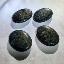 Load image into Gallery viewer, 2 Rare Black/Blue Pietersite 40mm Pendant Beads 9590 - PremiumBead Alternate Image 2
