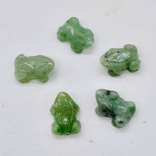 Load image into Gallery viewer, Green Jade Hand Carved Frog | 20x14x6mm | Green | 1 Bead |
