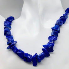 Load image into Gallery viewer, Intense! Natural Gem Quality Lapis Lazuli Bead Strand!| 46 beads | 11x10x6mm | - PremiumBead Alternate Image 4
