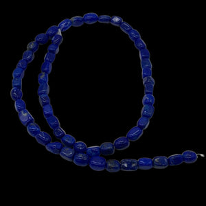 Laps Lazuli Nugget | 7.5x7.5 - 7x5x5mm | Blue | 25 Bead Half Strand |