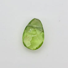 Load image into Gallery viewer, Peridot Faceted Briolette Bead | 4.9 cts | 12x9x5mm | Green | 1 bead | - PremiumBead Alternate Image 2

