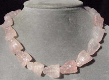 Load image into Gallery viewer, Namaste 2 Hand Carved Rose Quartz Buddha Beads | 19x15x9mm | Pink - PremiumBead Alternate Image 3

