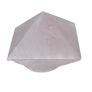Rose Quartz Double Pyramid | 45x32mm | Pink | 1 Display Specimen