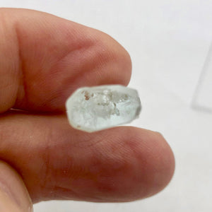 One Rare Natural Aquamarine Crystal | 45x12x7mm | 38.445cts | Sky blue | - PremiumBead Alternate Image 2