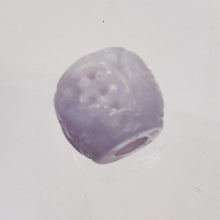 Load image into Gallery viewer, Jade AAA Carved Barrel Bead | 16x14mm | Lavender | 1 Bead |
