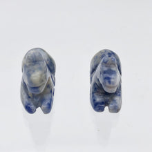 Load image into Gallery viewer, Trusty 2 Carved Sodalite Horse Pony Beads - PremiumBead Alternate Image 8
