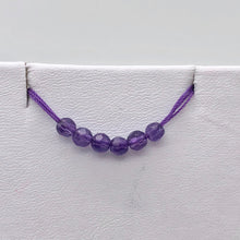 Load image into Gallery viewer, Gorgeous Natural Faceted Amethyst Round Beads | 4mm | 6 Beads | #681 - PremiumBead Alternate Image 2
