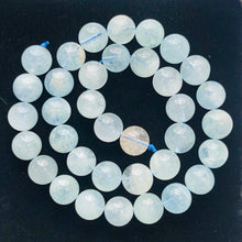 Load image into Gallery viewer, Aquamarine Strand Round | 11 mm | Aqua | 35 Beads |

