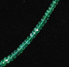 Load image into Gallery viewer, 26.5cts Natural AAA Emerald Roundel Bead Strand 109901 - PremiumBead Alternate Image 3
