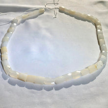 Load image into Gallery viewer, White African Opal Faceted Rectangle Beads (7 Beads) 4649 - PremiumBead Alternate Image 2
