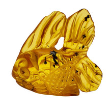 Load image into Gallery viewer, Amber Fish | 30x28x10 mm | Orange | 1 Pendant Figurine
