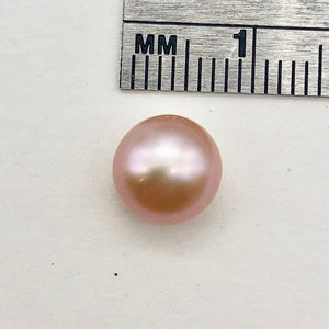 Natural Lavender Pearl (1) Pair 8.5mm 1/2 Drilled 003914 - PremiumBead Alternate Image 7