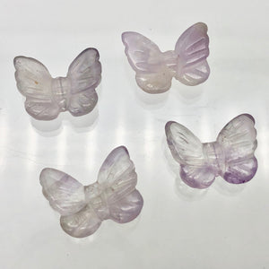 Fluttering 2 Amethyst Butterfly Beads | 21x18x5mm | Purple - PremiumBead Alternate Image 9