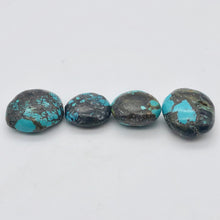 Load image into Gallery viewer, 4 Genuine Natural Turquoise Nugget Beads | 245.4 cts | Blue/Black | 4 Beads - PremiumBead Alternate Image 5
