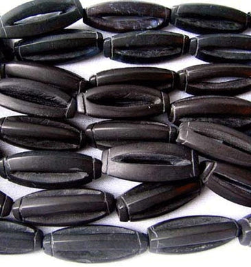 1 Stunning Hand Carved Matte Onyx Centerpiece Bead 8352 - PremiumBead Primary Image 1
