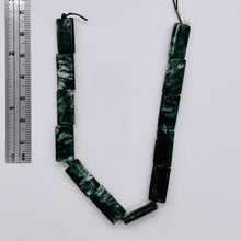 Load image into Gallery viewer, Siberia Premuim Russian Seraphinite Bead 8 inch Strand (12 Beads) 8992HS
