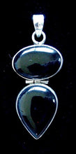 Load image into Gallery viewer, Unique Natural Onyx &amp; Sterling Silver Pendant 4220 - PremiumBead Primary Image 1
