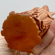 Load image into Gallery viewer, Three Faces of Beautiful Carved &amp; Signed Quan Yin Boxwood Statue - PremiumBead Alternate Image 6
