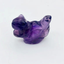 Load image into Gallery viewer, Charming Carved Amethyst Squirrel Figurine | 22x15x10mm | Purple - PremiumBead Primary Image 1
