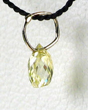 Load image into Gallery viewer, 0.25cts Natural Canary Diamond &amp; 18K White Gold 6568H - PremiumBead Alternate Image 2
