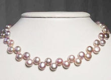Load image into Gallery viewer, Top Drilled Button Lavender Pink FW Pearl Strand 104761 - PremiumBead Alternate Image 3
