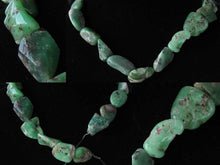 Load image into Gallery viewer, 377cts Designer Chrysoprase Nugget Bead Strand 110138E - PremiumBead Primary Image 1

