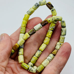 Wow Yellow/Green Turquoise Knuckle Bead Strand 104583
