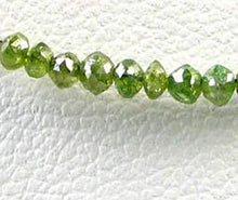 Load image into Gallery viewer, 8 Parrot Green 1.38cts Diamond Faceted Beads 009605CC - PremiumBead Alternate Image 8
