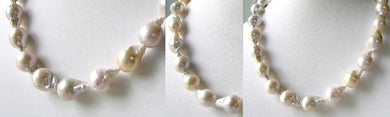 286cts Each Pearl Ooak Natural White Fireball FW Pearl Strand 109720 - PremiumBead Primary Image 1