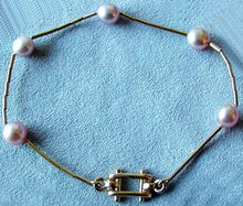 Load image into Gallery viewer, Supple Smooth As Satin Delicate Pink Pearl &amp; 14Kgf Bracelet 400002 - PremiumBead Alternate Image 2
